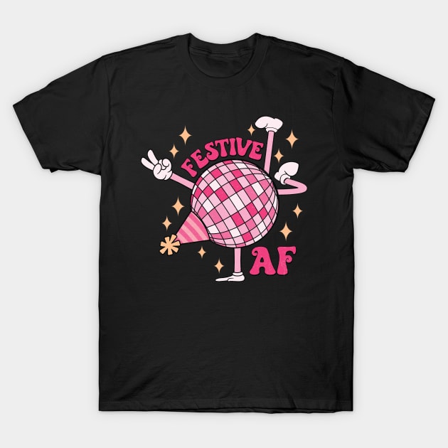 Festive AF T-Shirt by MZeeDesigns